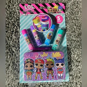 LOL Surprise flavored lip balm set
